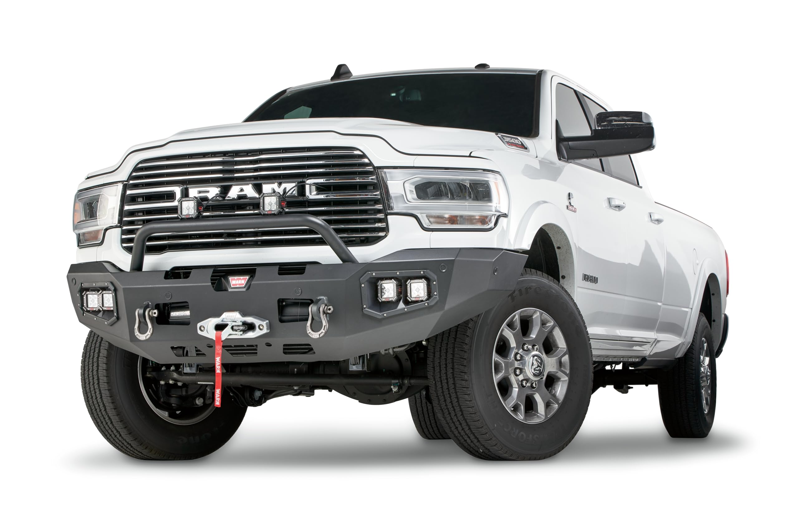 Ascent WARN 104256 Front Bumper, Fits: Dodge Ram HD 2500/3500 Trucks (2019-2021) New Body Style