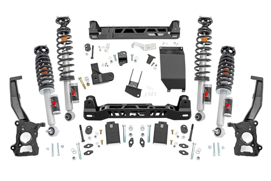 5" M1R Suspension Lift Kit Rough Country for Ford Bronco (2021-2024) - M1R Reservoir Struts