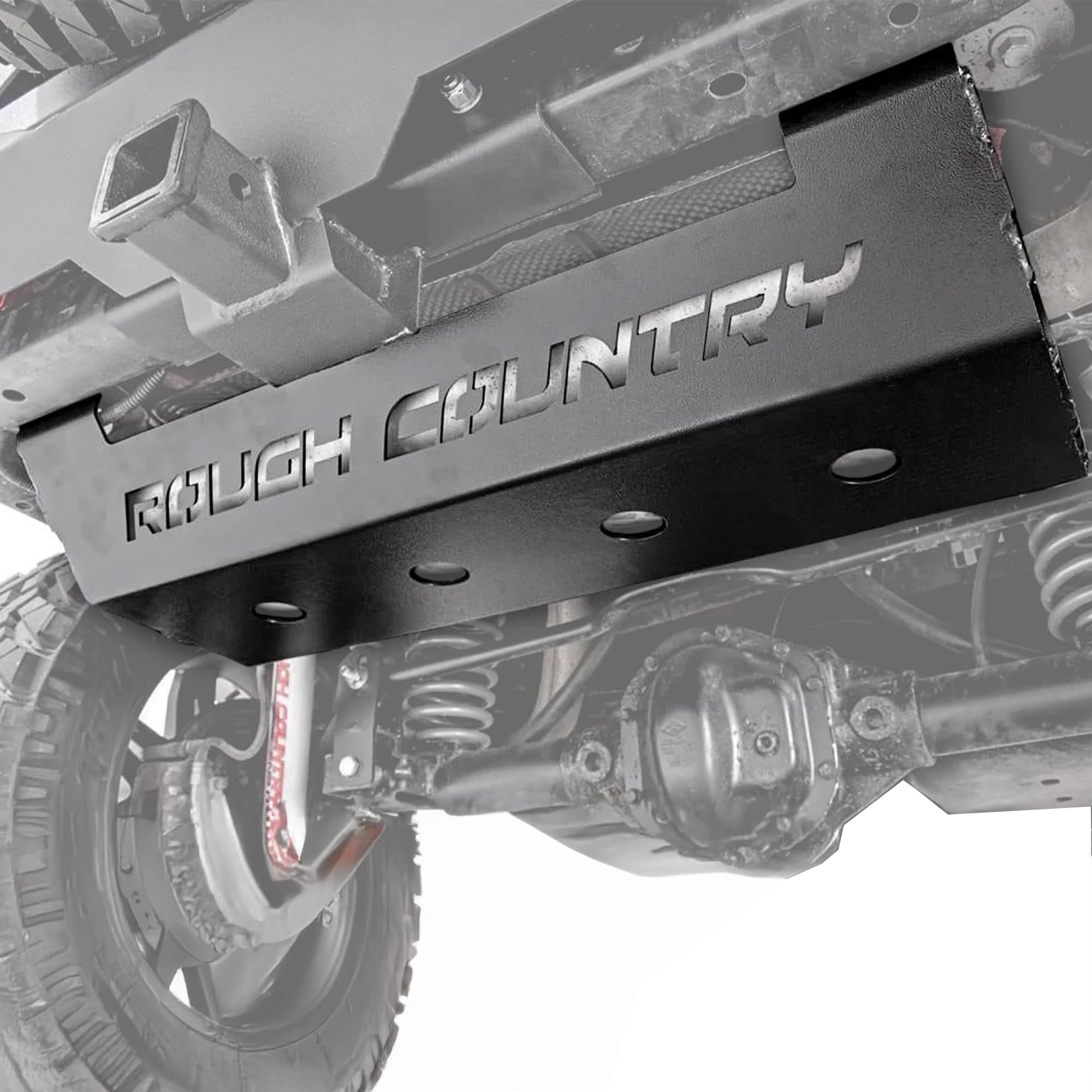 Rough Country Muffler Skid Plate for 2007-2018 Jeep Wrangler JK - 779