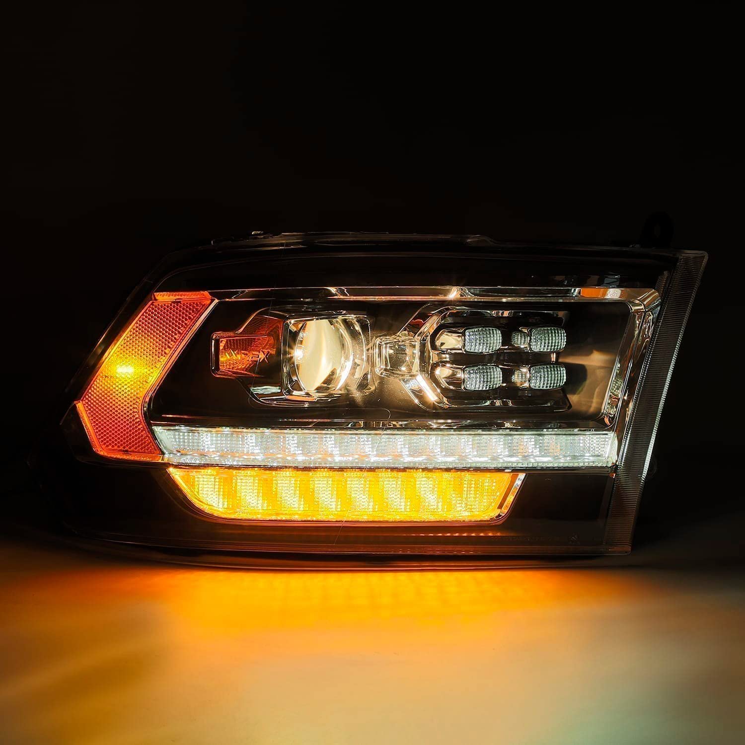 880520 AlphaRex USA Projector Headlamps Fits Ram 2500