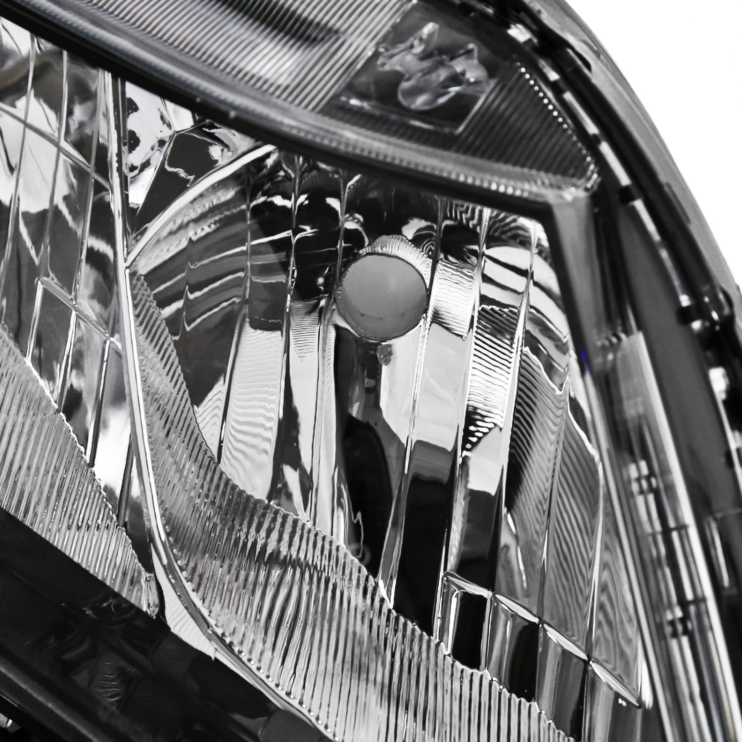 SPEC-D TUNING Black Right Passenger Side Headlight Compatible with 2012-2015 Honda Civic Sedan, 2012-2013 Civic Coupe Head Light Lamp Assembly