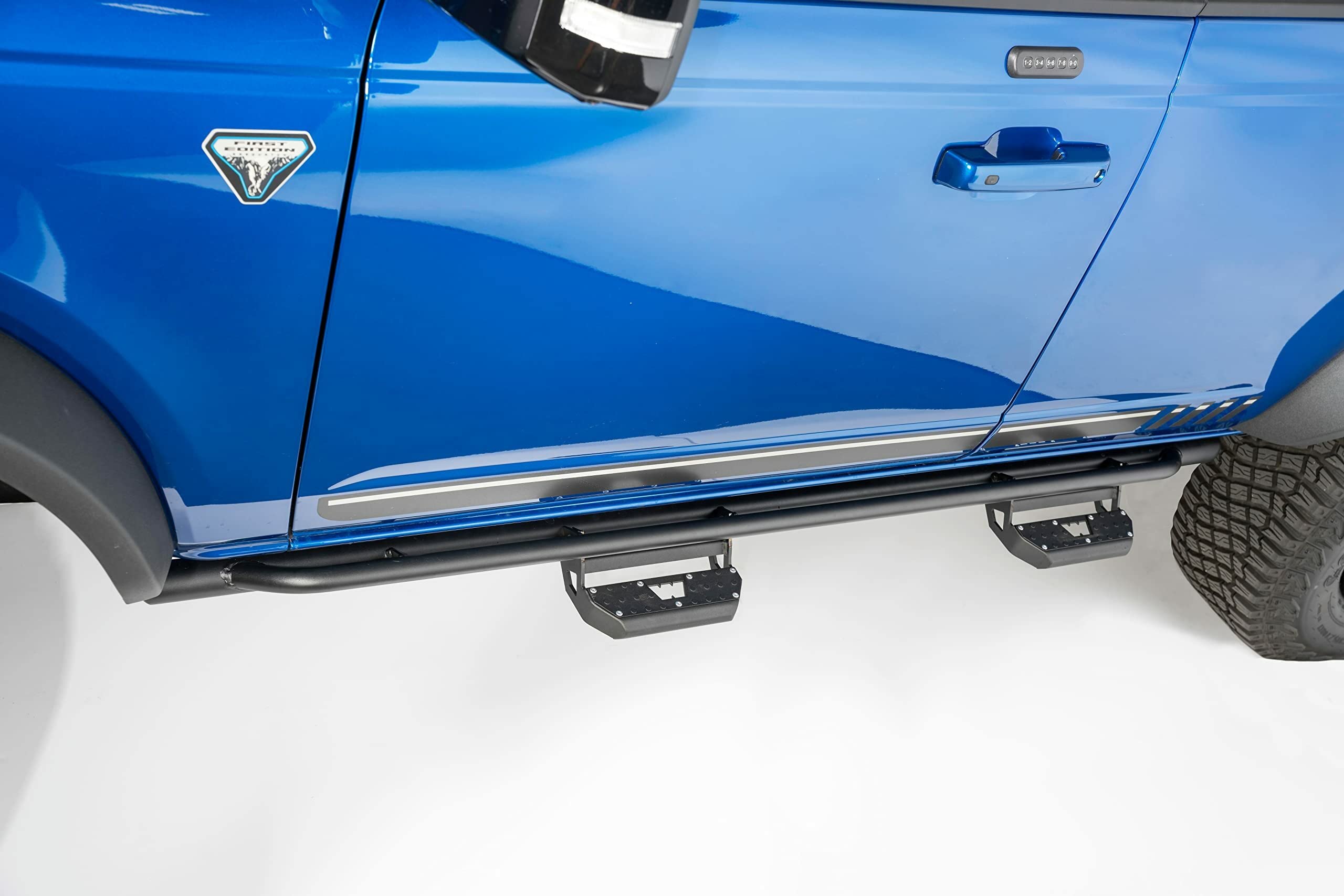 Ford Bronco WARN Industries Rock Sliders [4-Door] 108005