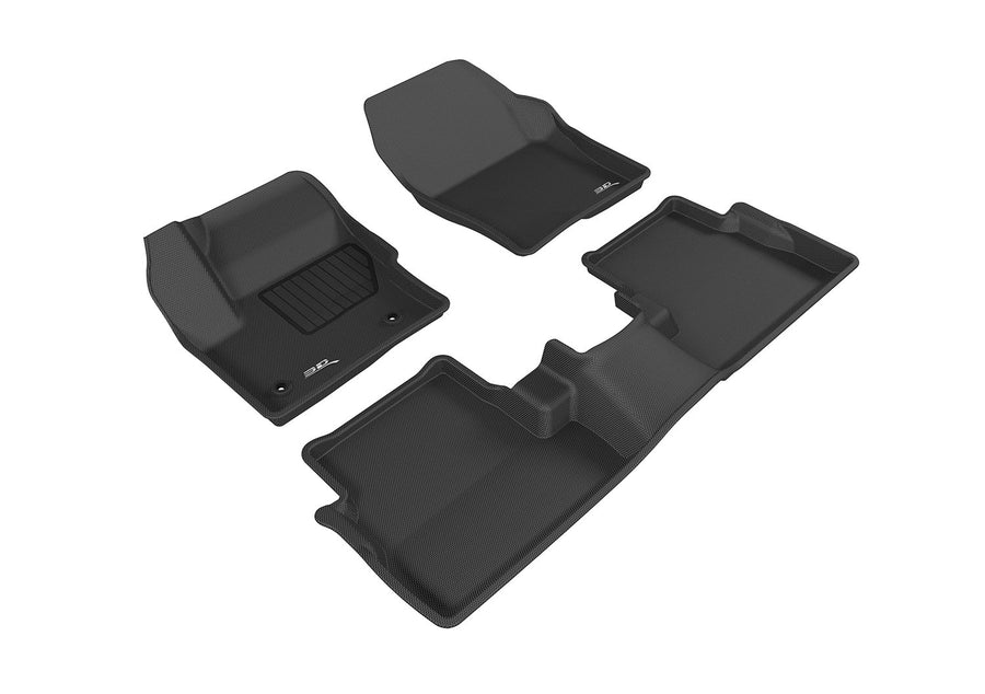 3D MAXpider Kagu Custom Fit Floor Mat (Black) Compatible with Lincoln MKC 2015-2016- R1 R2