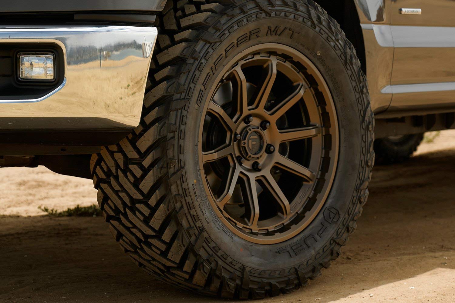 1PC FUEL D690 Bronze TORQUE Wheel with Painted and TPMS Compatible (20 x 9. inches /5 x 150 mm, 1 mm Offset)