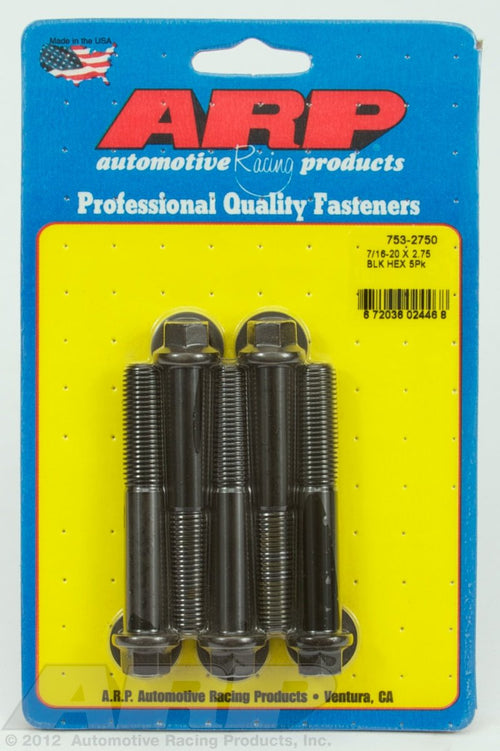 Hex ARP (753-2750) Oxide Bolt, Black