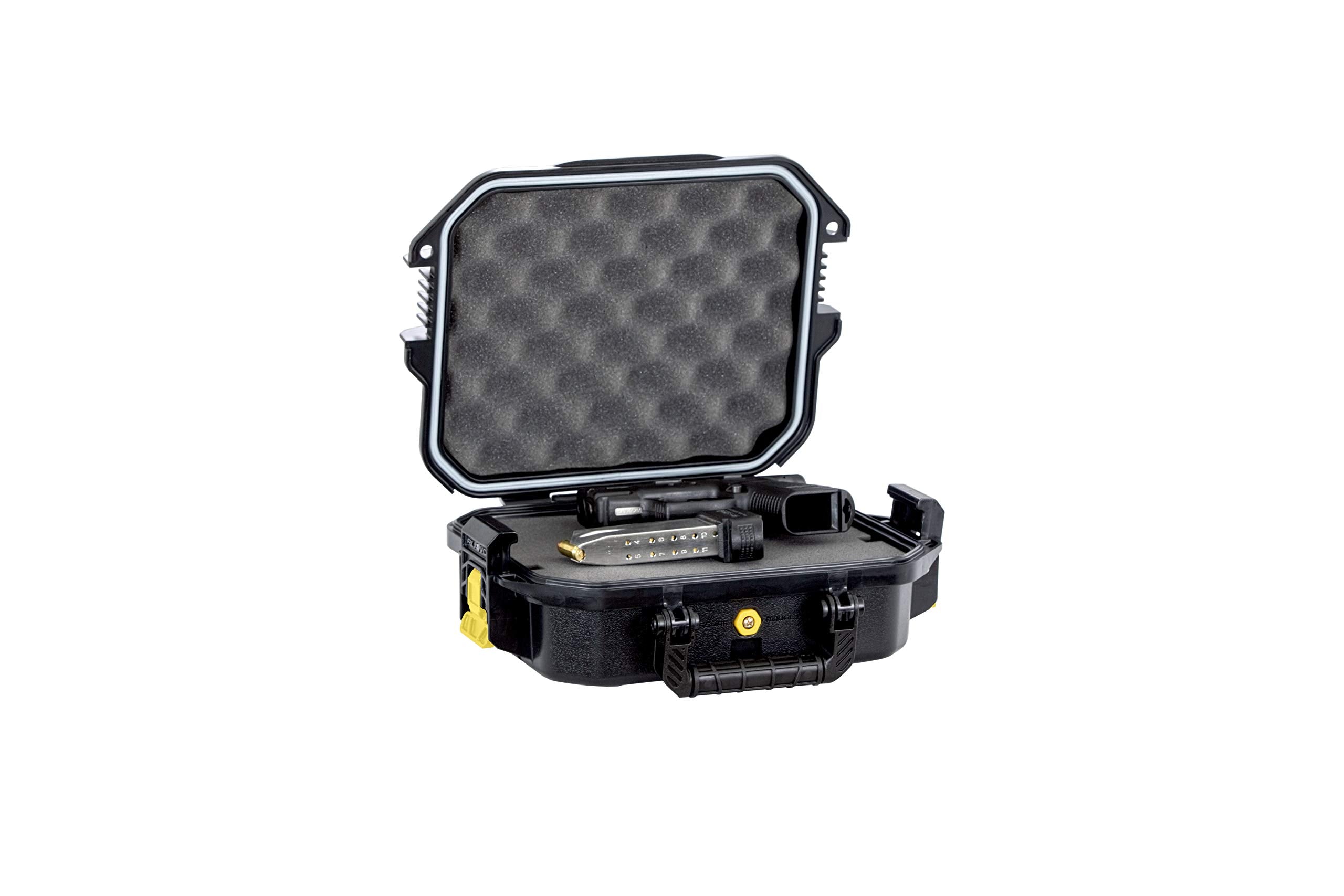 Plano Medium All-Weather Pistol Case, Watertight & Dust-proof with Pluck to Fit Foam, Lockable, Case for Airline Travel