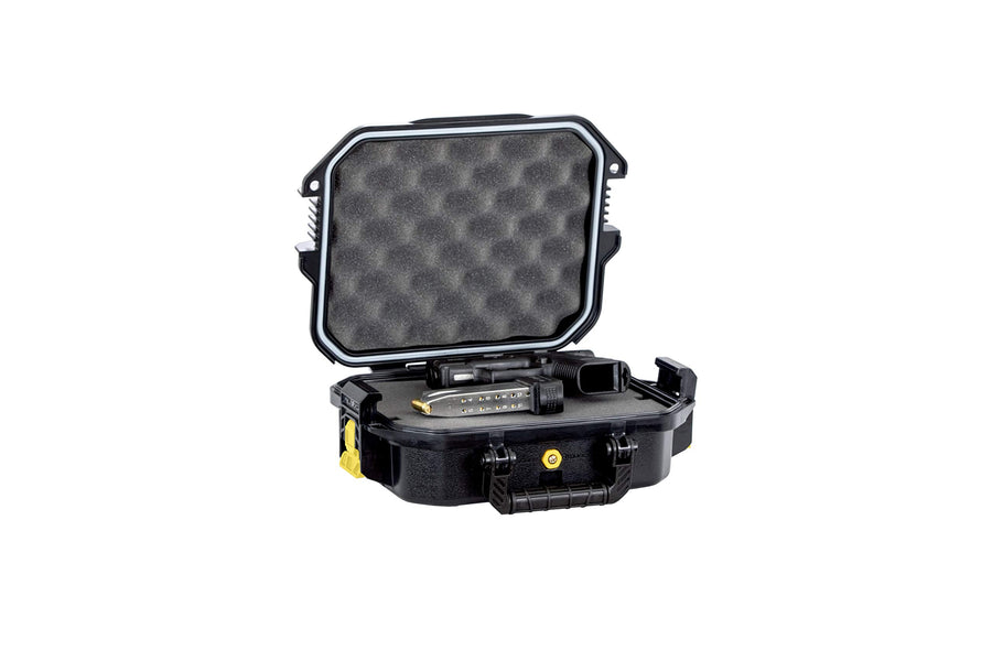 Plano Medium All-Weather Pistol Case, Watertight & Dust-proof with Pluck to Fit Foam, Lockable, Case for Airline Travel