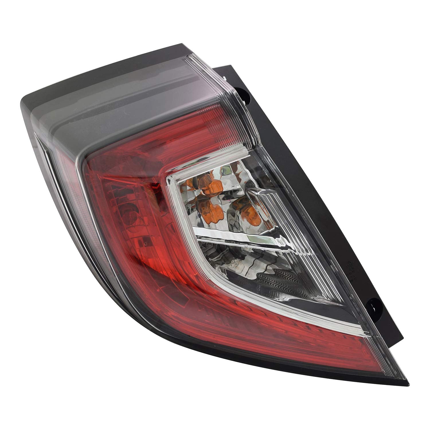 Left TYC Tail Light Assembly Compatible with 2017-2021 Honda Civic