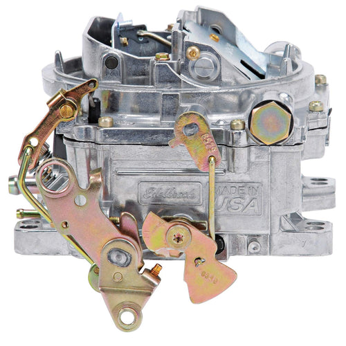 Edelbrock AVS2 Series Carburetor 650 cfm Square Flange Non-EGR Manual Choke Satin