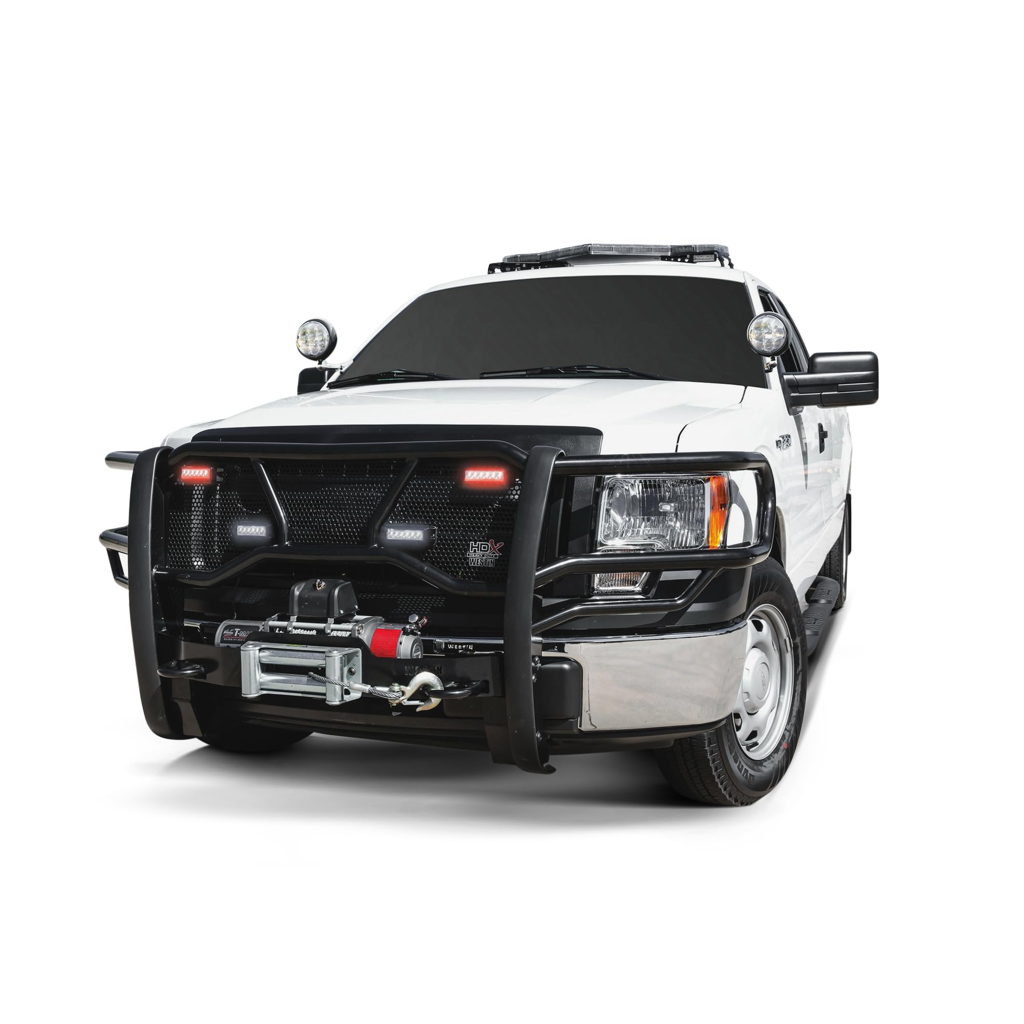 57-92505 Westin HDX 1-Piece Winch Mount Grille Guard fits 2009-2014 F150/F150 XL SSV