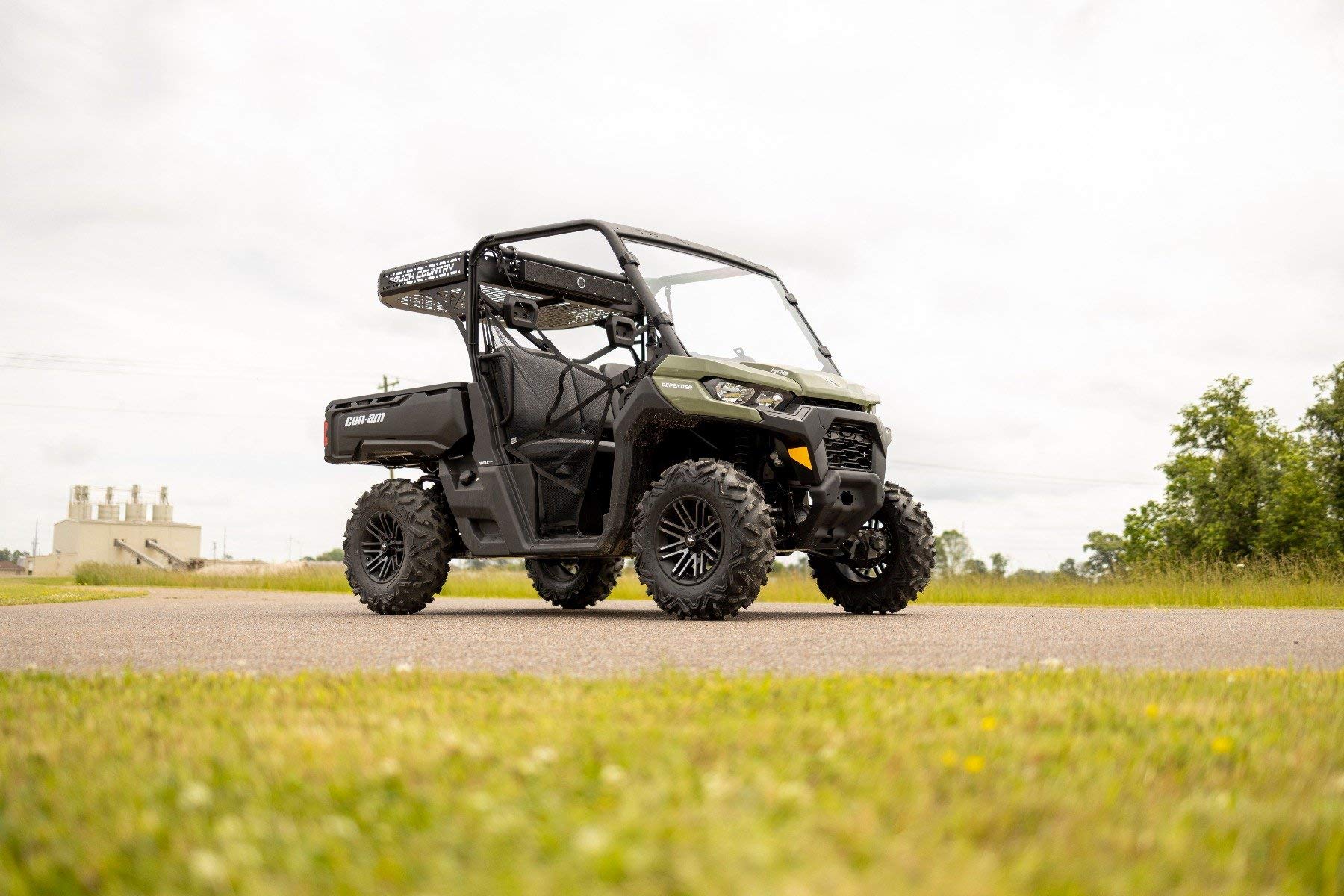 Rough Country Cargo Rack Rear for Can-Am Defender (2017-2025) - Bolt-on Over-Bed Storage