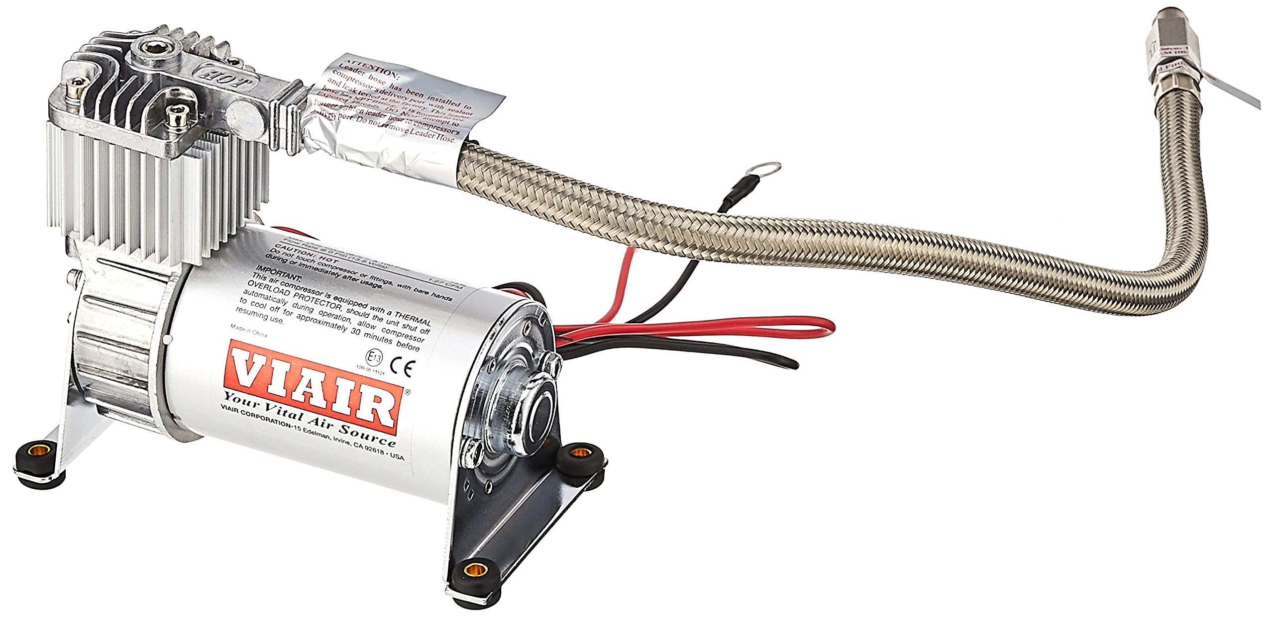 100C Viair Silver Compressor Kit, 130 PSI, 12 volt, 15% Duty Cycle, CE, IP54
