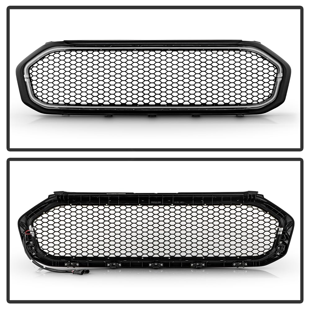 Akkon Fit Ford Ranger 2019-2023 Led Light Bar Grille with Welcome Light Function Fit