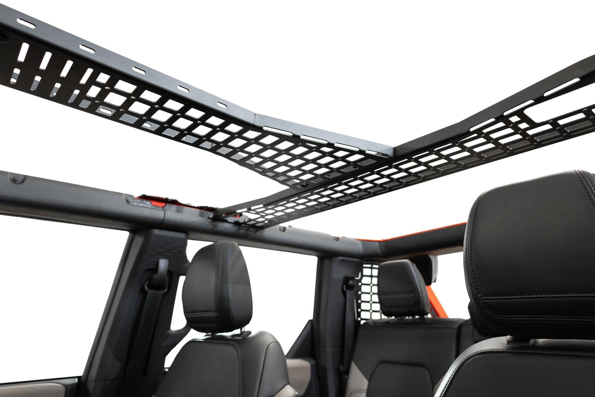 Overhead Molle Panels Addictive Desert Designs for The 2021-2024 Ford Bronco 4-Door | Mounts Pouches, Kits, Tools, & More | Panels Conform to The Bodylines of The Roll Bars | Made in America