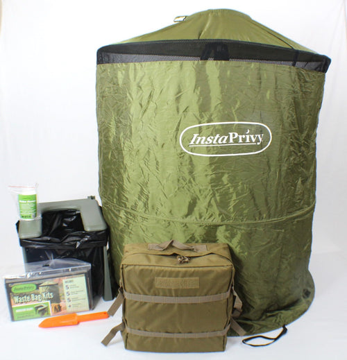 Portable InstaPrivy Toilet Kit