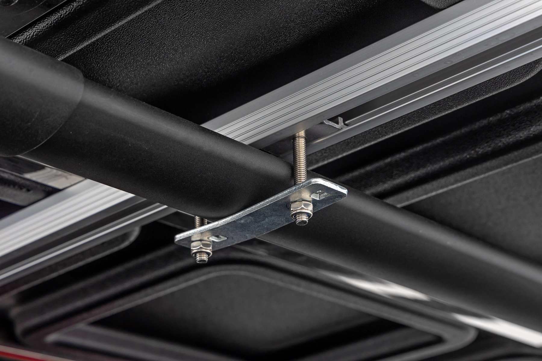 Rough Country Bed Rack Full-Height for Toyota Tacoma (2024-2025) - Modular Aluminum Truck Rack for Cargo Racks, Rooftop Tents, Ladders & Overland Gear