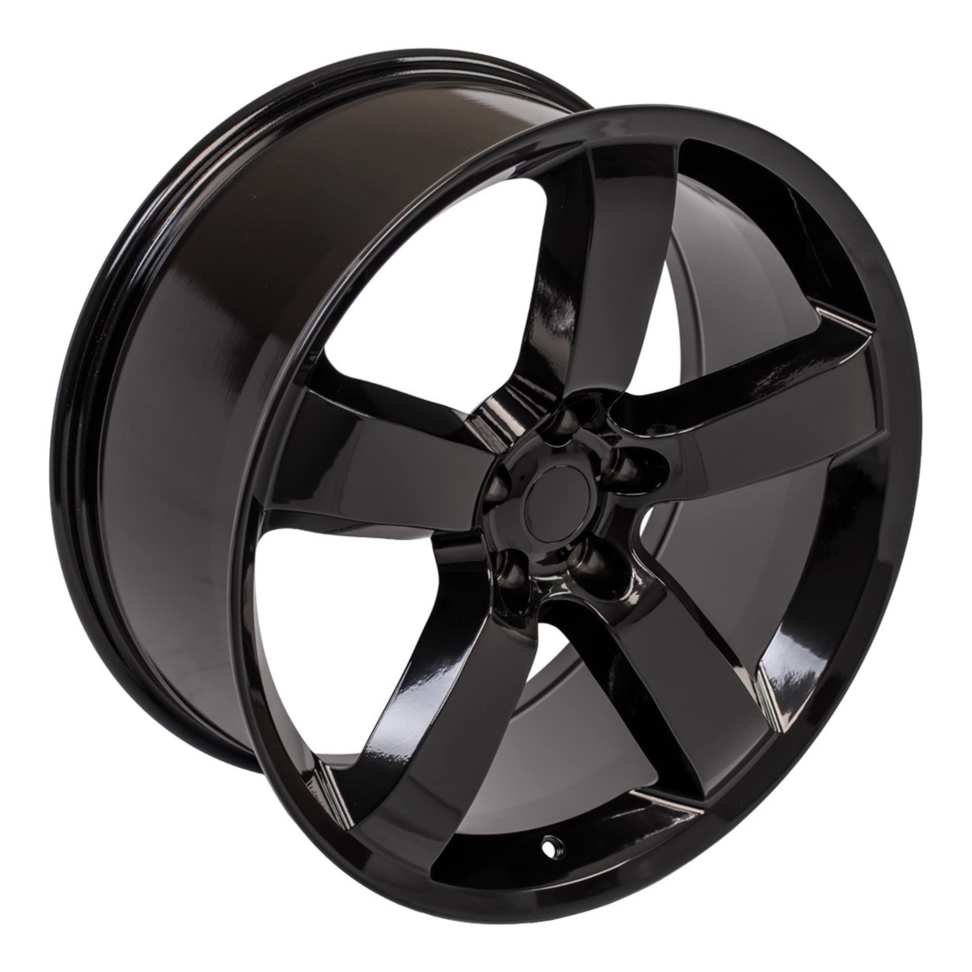Black Wheel Painted OE Wheels LLC DG04-20090-5115-20B (20 x 9. inches /5 x 115 mm, 20 mm Offset)