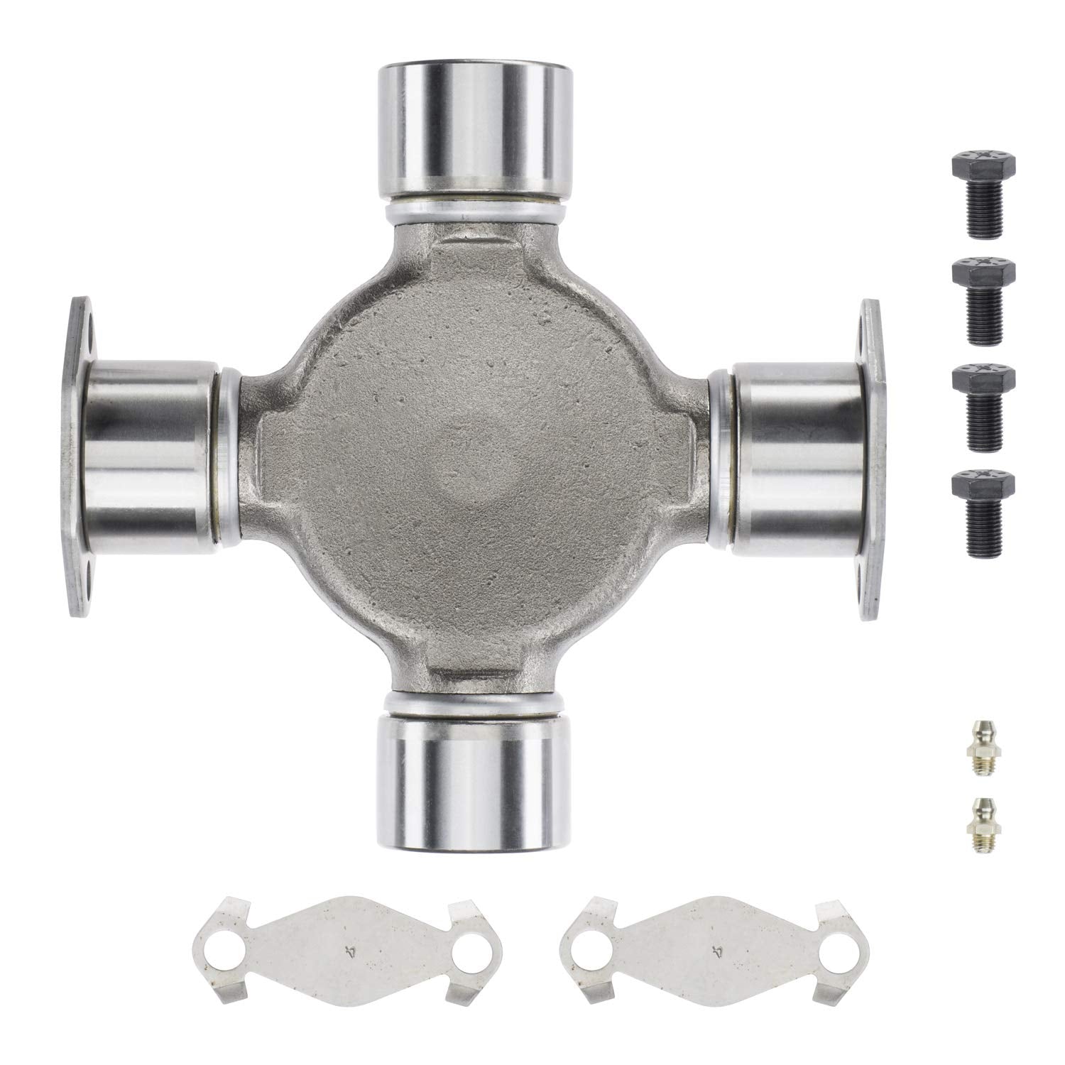 Premium MOOG Greaseable Universal Joint for Ford, IH & Mack (1810 Series "Half Round")