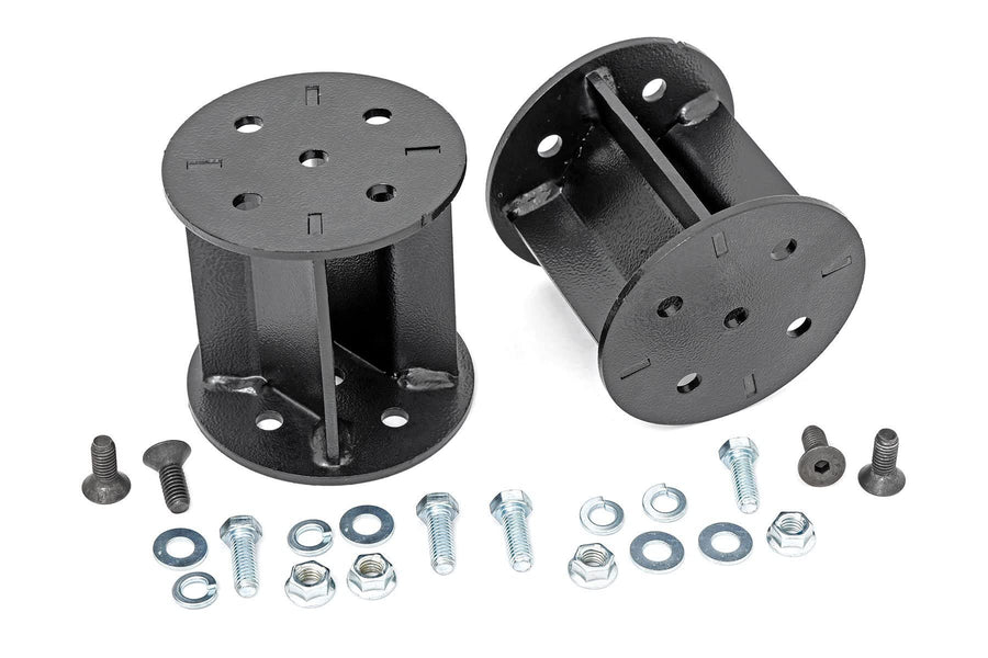 4-Degree 4" Rough Country Rear Air Spring Spacers for Air Spring Kits - 10013