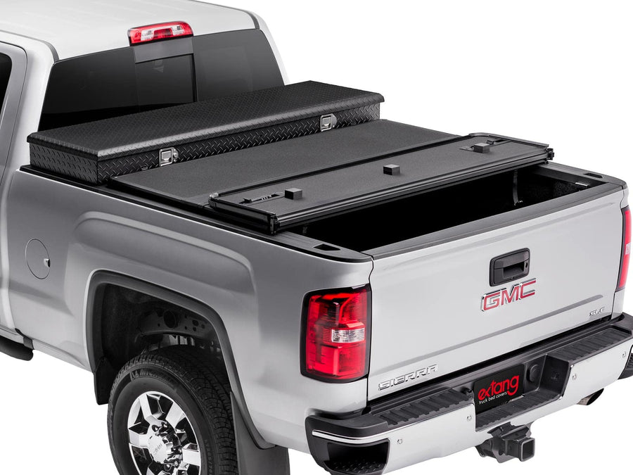 Extang RealTruck Solid Fold 2.0 Toolbox Hard Folding Truck Bed Tonneau Cover | 84355 | Fits 2015 - 2022 Chevy/GMC Colorado/Canyon 6' 2" Bed (74")