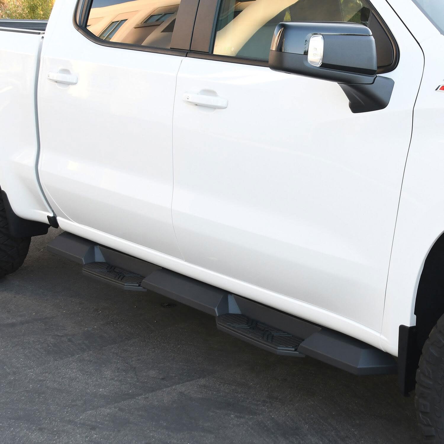 Westin HDX 56-24135 Xtreme Nerf Bars fits 2019-2025 Silverado Sierra 1500 2020-2025 Silverado Sierra 2500 3500 Crew Cab (Exc 2019 Silverado LD/Sierra 1500 Limited) Textured Black Pair