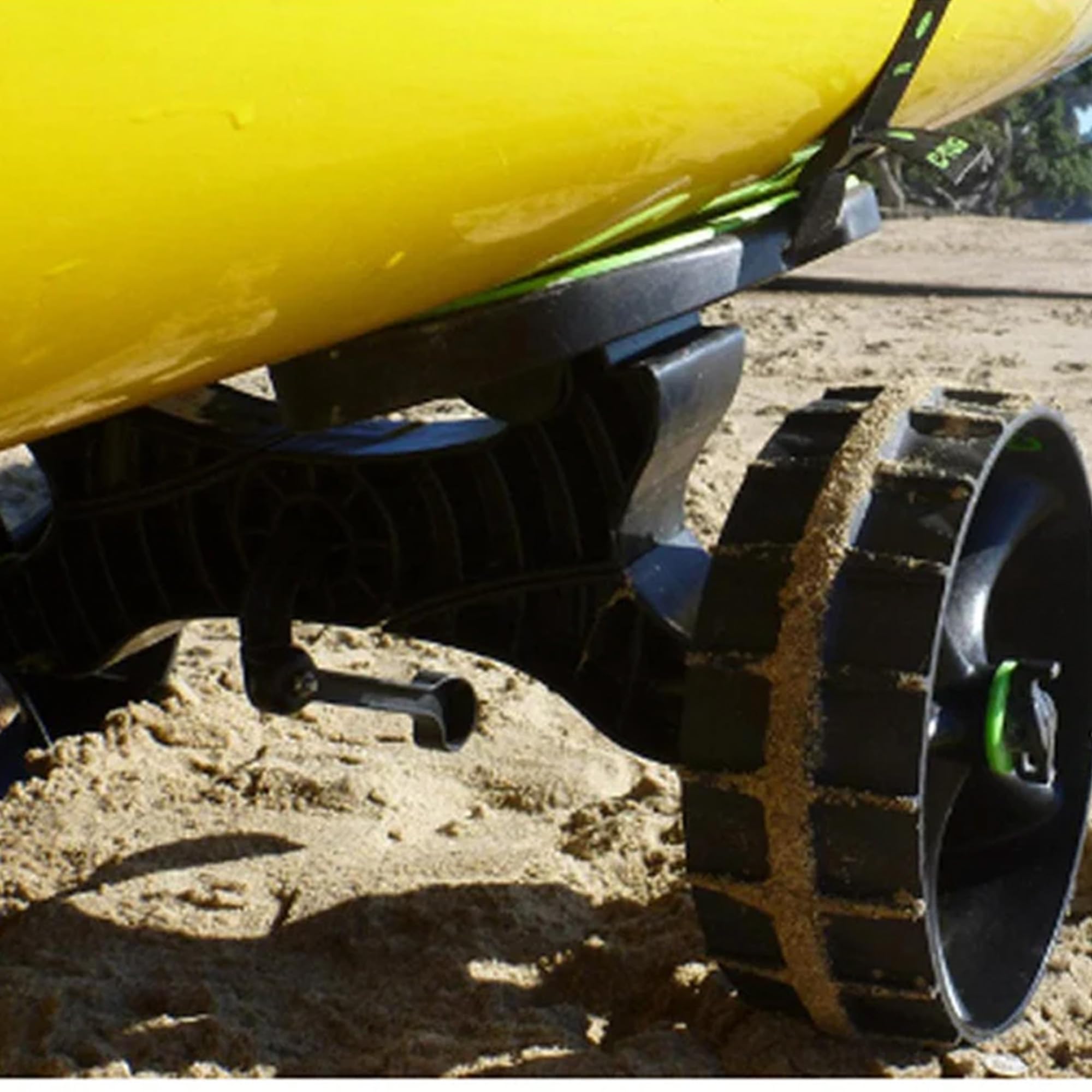 C-Tug RAILBLAZA Genuine Kayak Cart Dolly - Puncture-Free Wheels Canoe Cart Trailer with 260 lb Load Capacity - Portable & Foldable Heavy-Duty Boat Dolly & Kayak Accessories