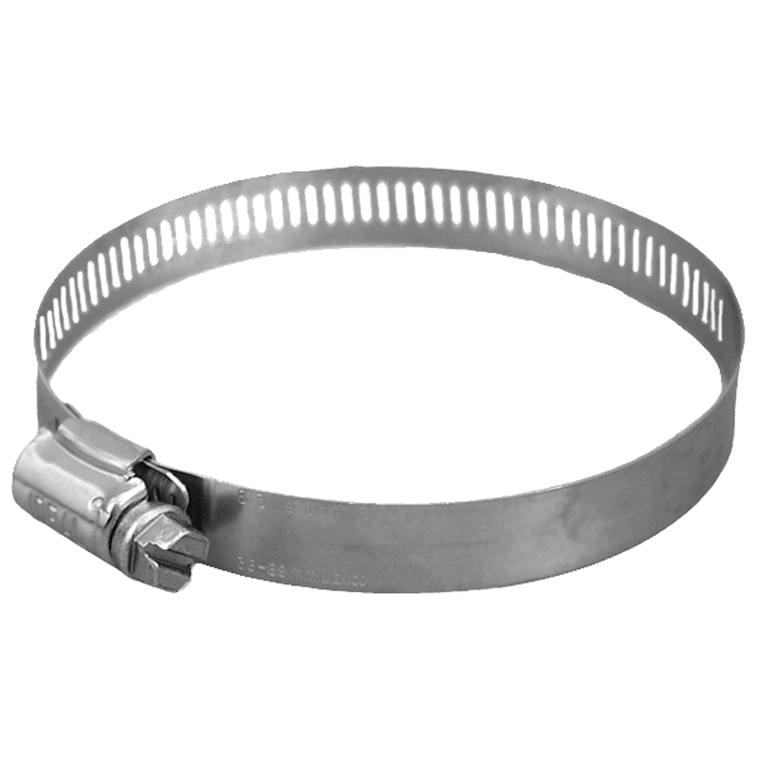 Valterra Silver (H03-0015) 1/4" x 4/8" Stainless Steel Micro-Gear Hose Clamp