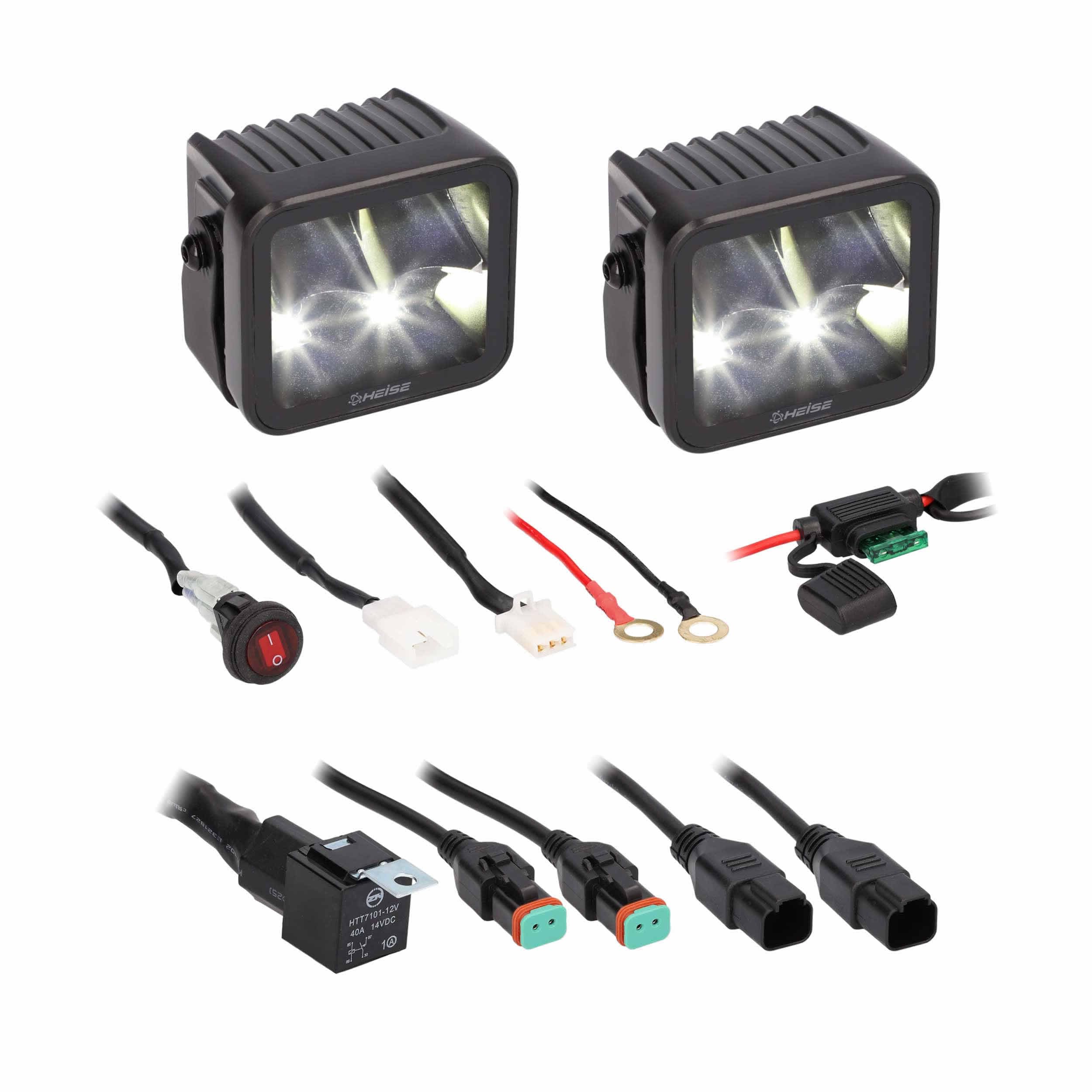 Blackout HEISE - 3" 2 Pack Spot Cube 4 (HE-BCS32PK)