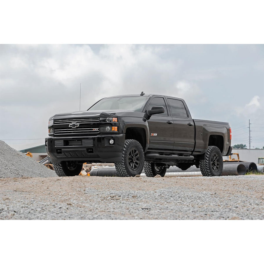 3.5" Rough Country V2 Lift Kit for 2011-2019 Chevy/GMC 2500/3500-95970RED