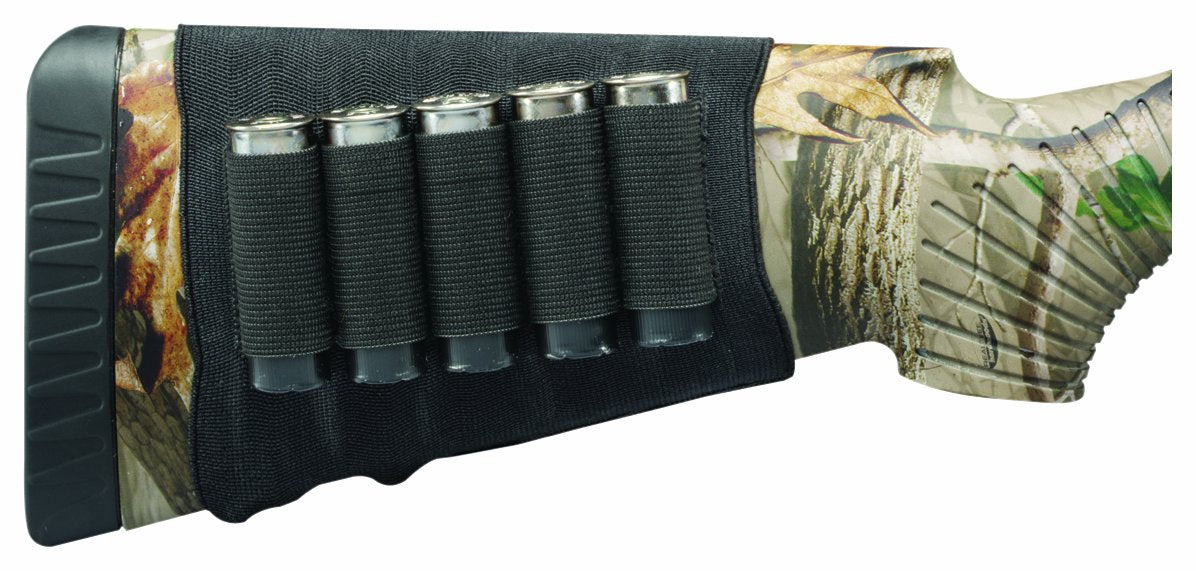 Butt Stock Hunters Specialties unisex-adult Shotgun Shell Holder, Black