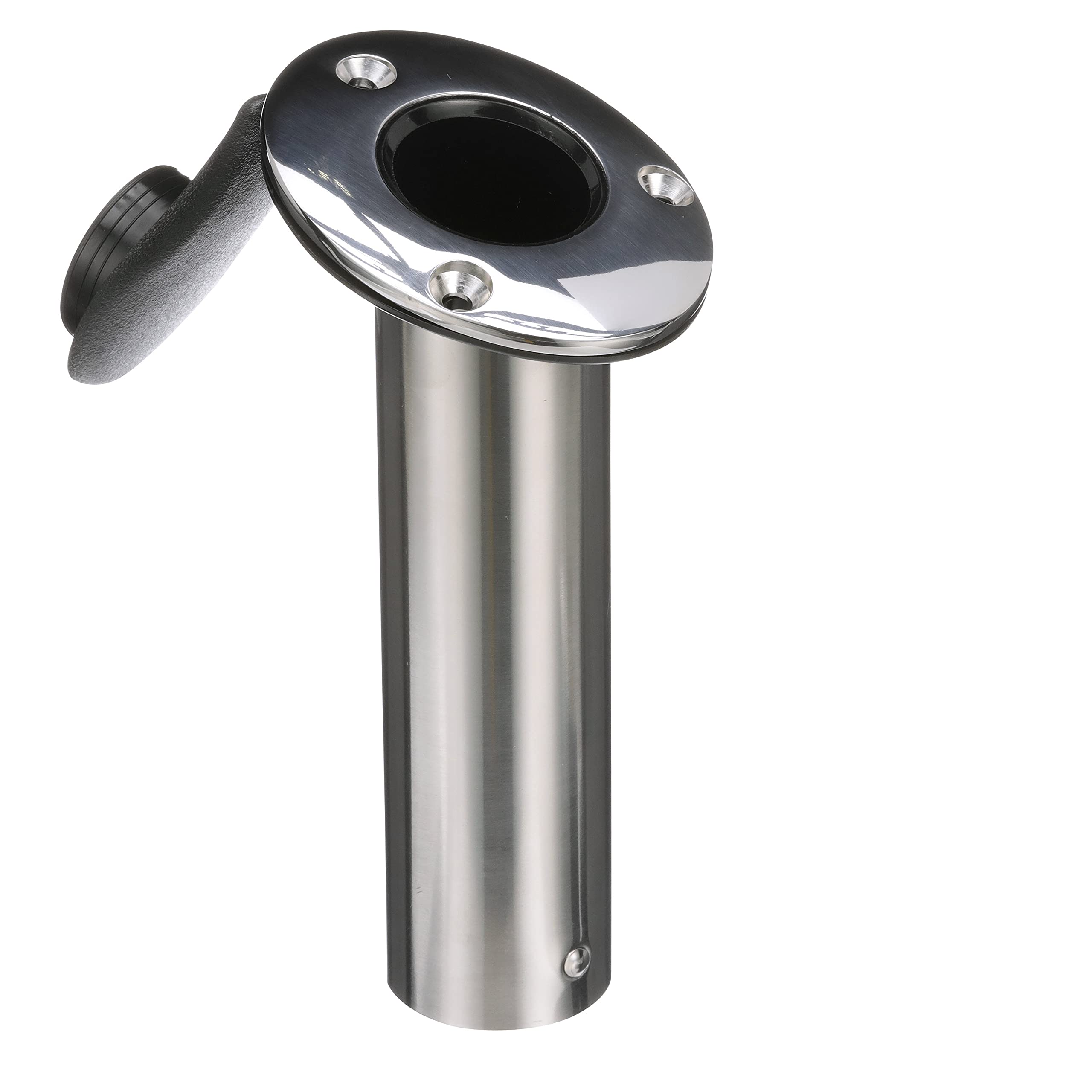 Stainless Steel Attwood 66364-7 Flush Mount 0 Degree Rod Holder (2-Inch)