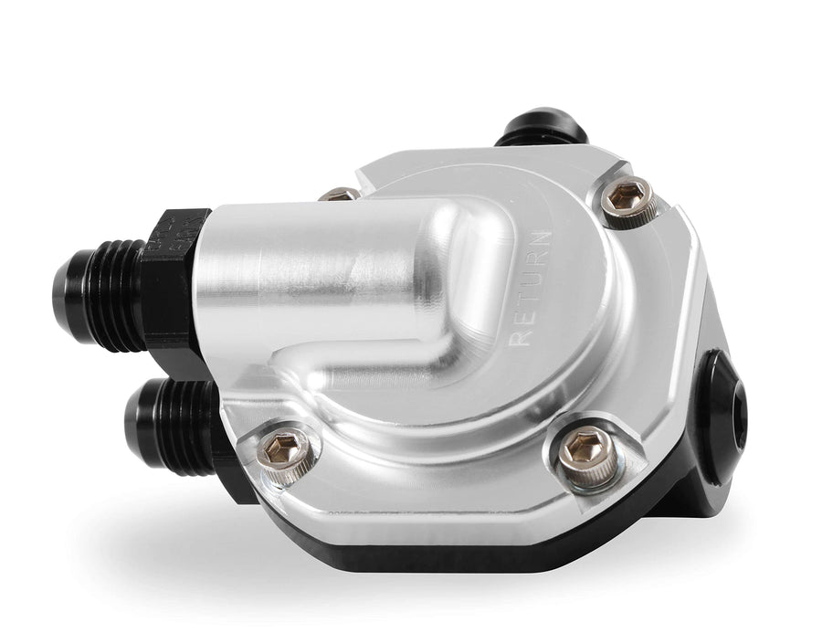 12-892 Holley: Billet Fuel Pressure Regulator 58.5Psi 6An In/Out