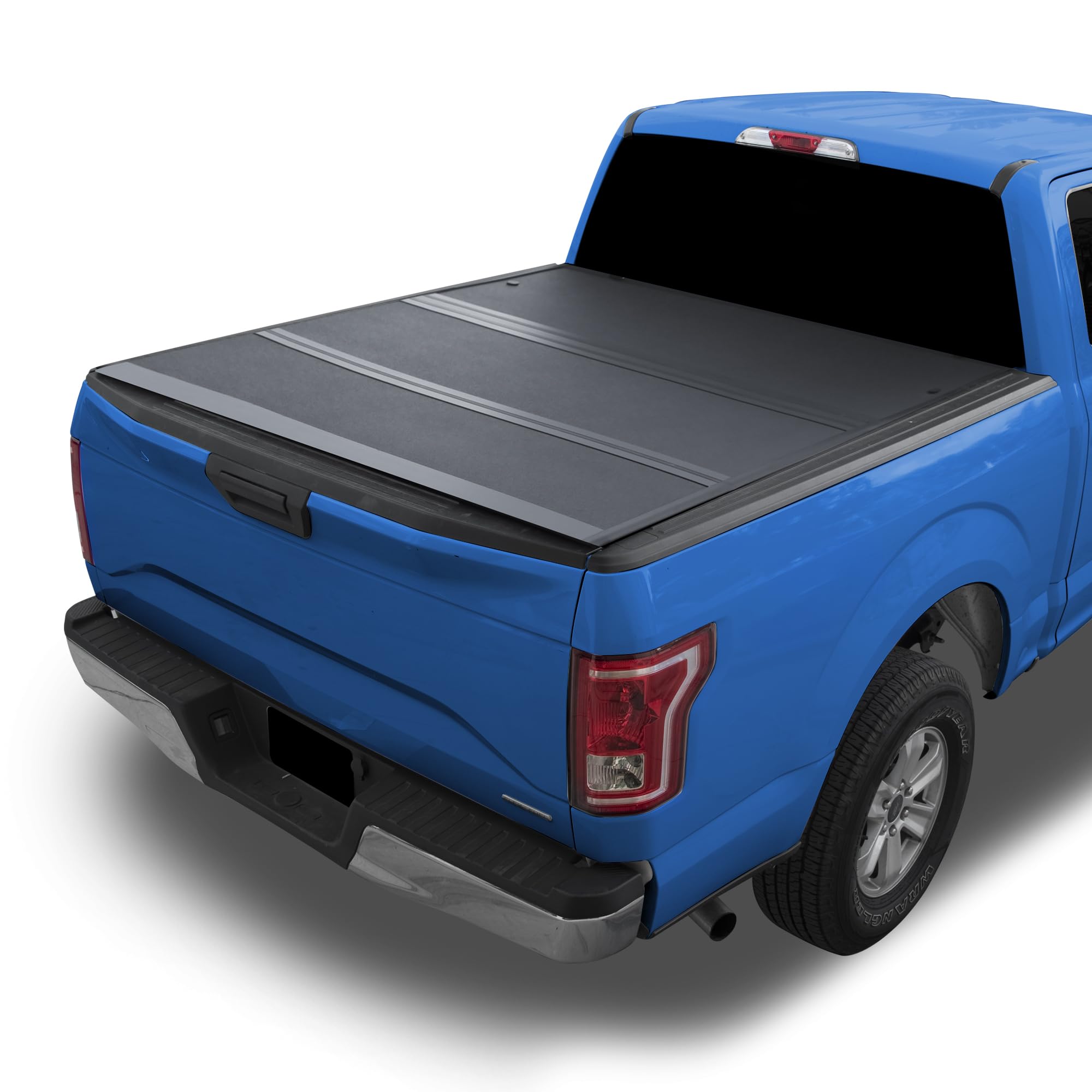 CoveRex TFX Low Profile Hard Tri-Fold for 2004-2014 Ford F150 F-150 Bed Tonneau Cover 5.5Ft (66") / 2006-2008 Lincoln Mark LT Bed Tonneau Cover 5.5Ft (66") Short Bed | 7162341