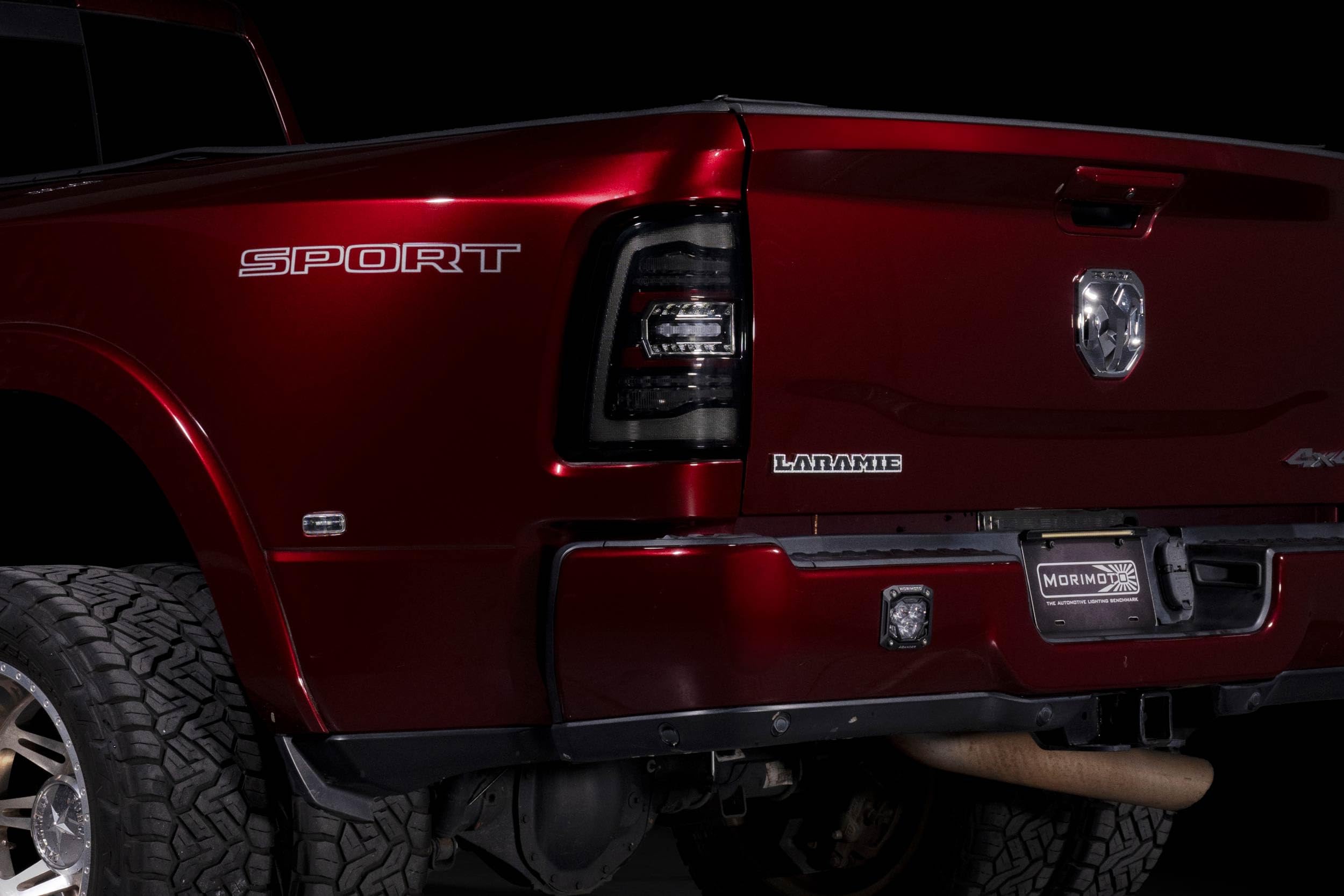 Morimoto Smoked XB LED Taillights for Ram HD 2019+ (LF753)