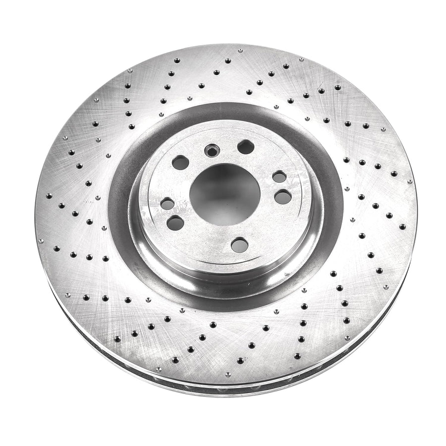 Power Stop EBR1461 Front Brake Rotor Autospeciality Stock Replacement For GL450, GL550, GLE43 AMG, GLE450, GLE550e, GLE63 AMG, GLS550, ML550, ML63 AMG [Model Specific]