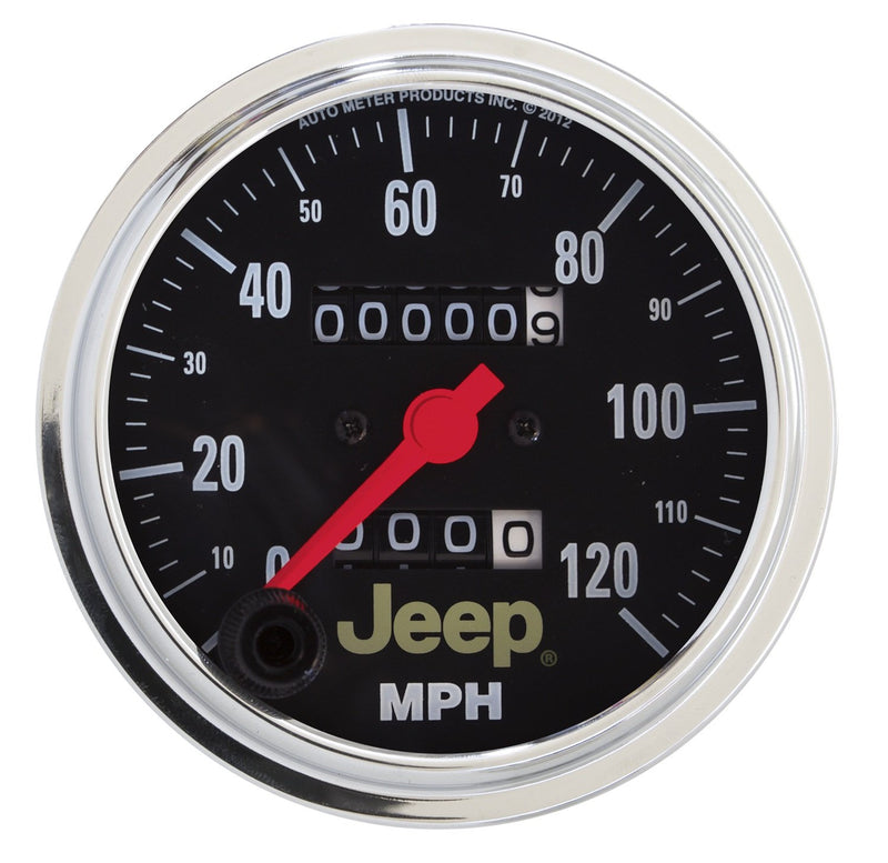 Auto Meter Mechanical Speedometer 880245 for Jeep 3.375 in.