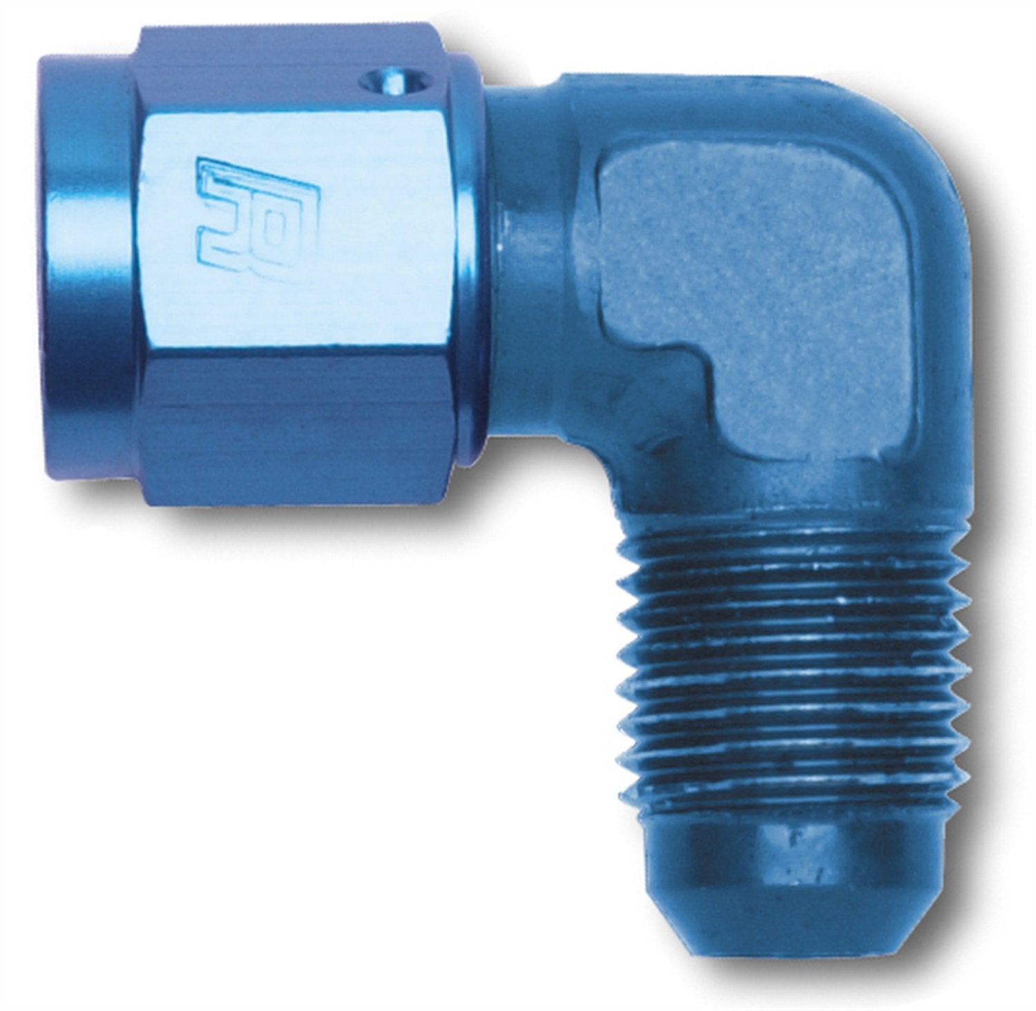 90 Degree Edelbrock/Russell AN Female to Male Adapter Fitting 614812-12