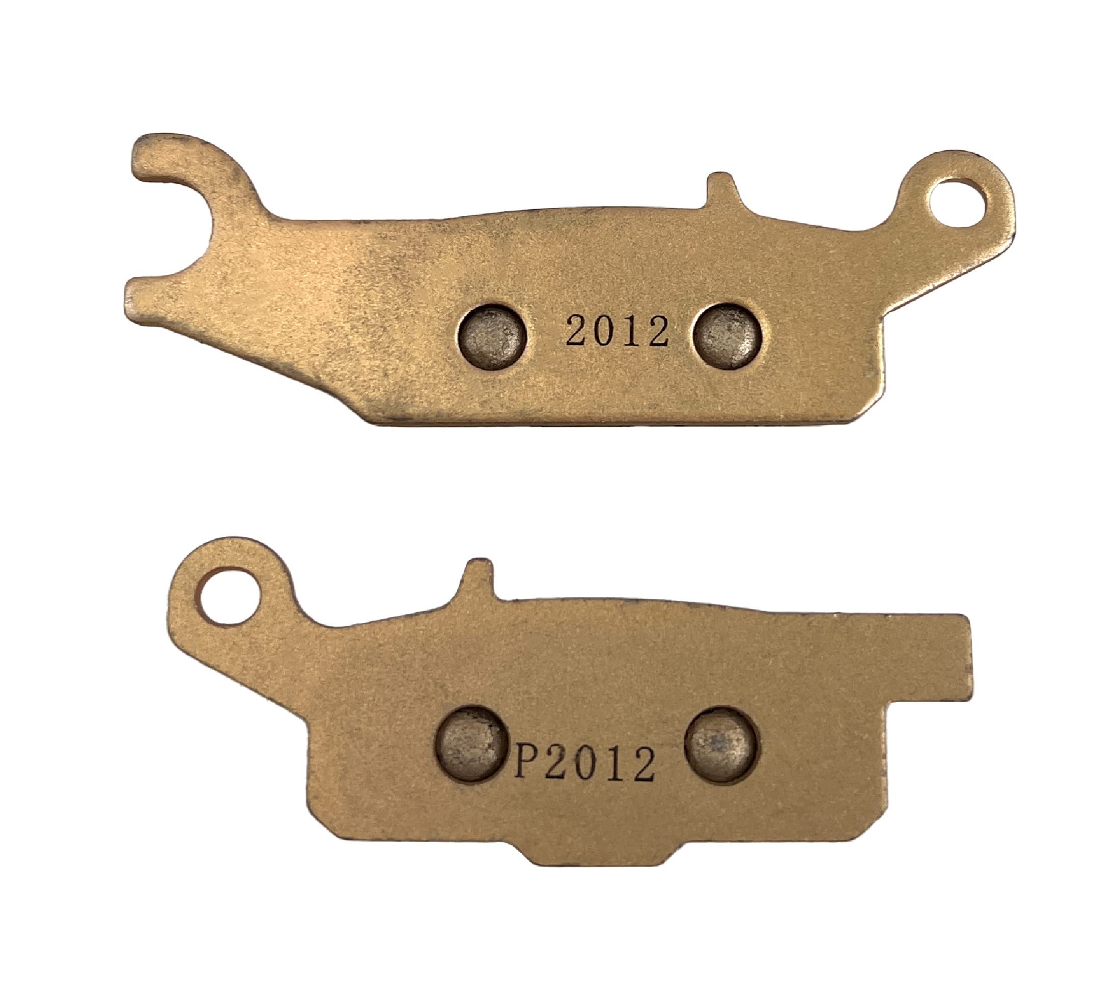 Demon Front/Rear Left Sintered Brake Pads for Yamaha Grizzly 550/700, Metallic Material Sintered For Better Grip, Reduced Brake Fade, Instant Braking (See Fitment Details in Description)