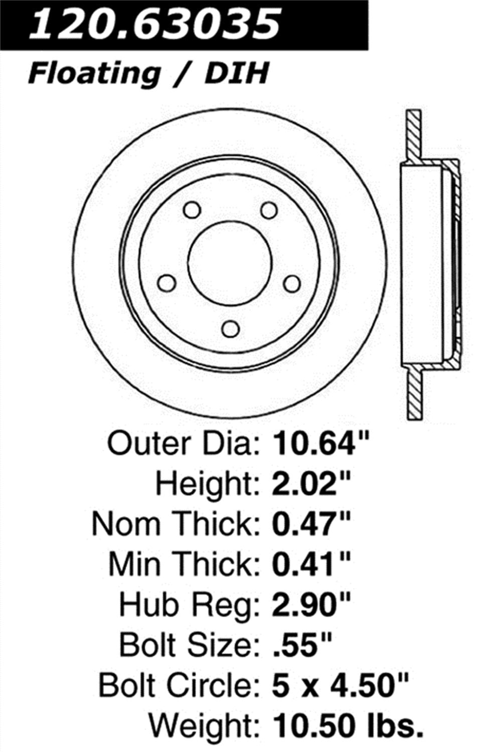 StopTech Sport Drilled/Slotted Brake Rotor 127.63035R (Rear Right), 1 Pack