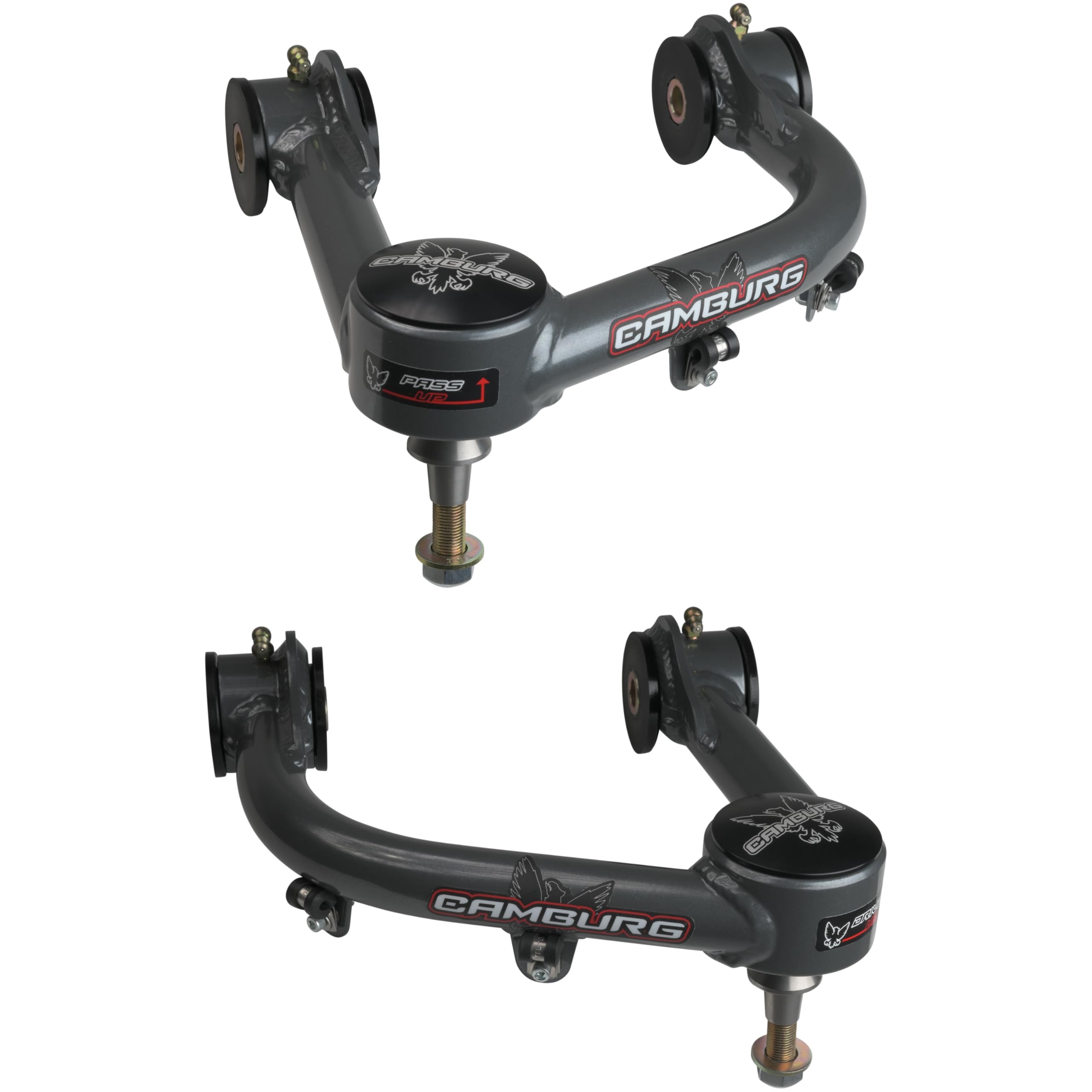 Camburg Front Suspension Upper Control Arm Kit CAM-110180: Compatible with 2019-2023 Ford Ranger