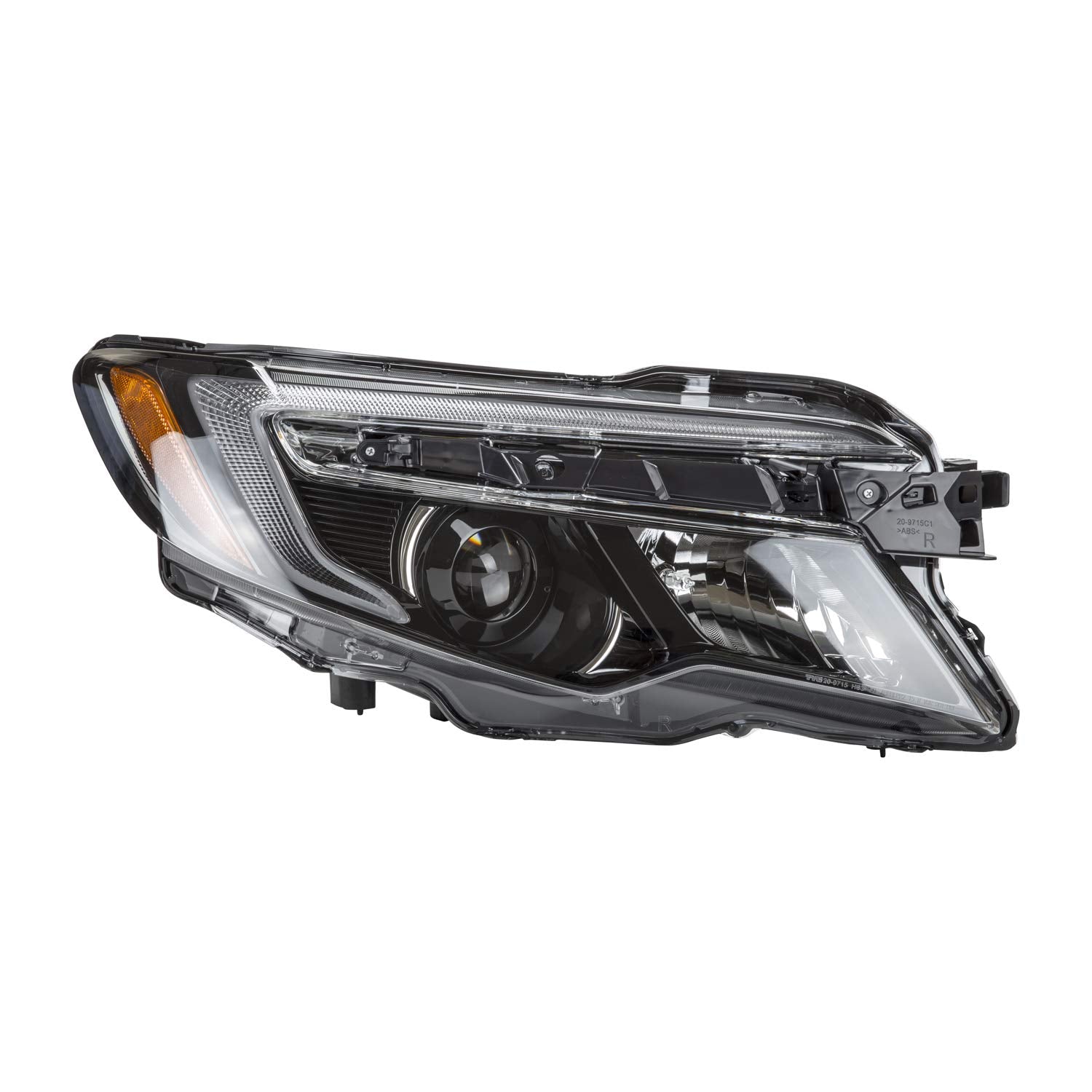 Right TYC Headlight Assembly Compatible with 2016-2021 Honda Pilot