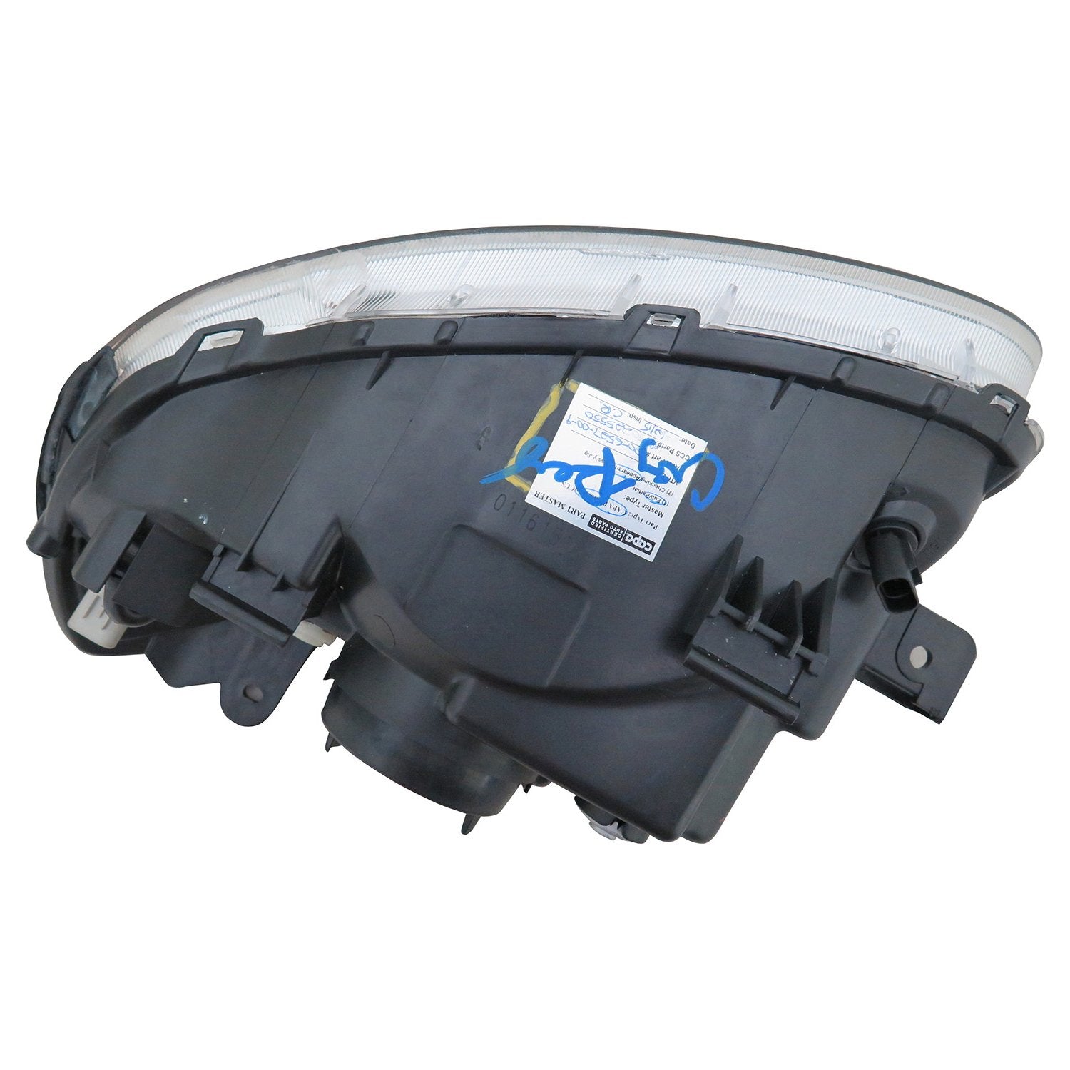 Right TYC Headlight Assembly Compatible with 2003-2006 Hyundai Accent