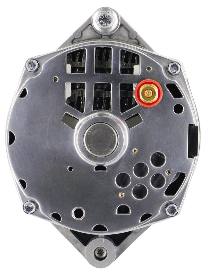 Alt GM Powermaster 12SI Polish 100A 1V Pulley 1 or 3 Wire