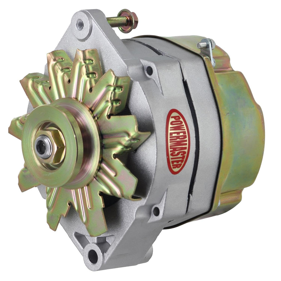 8500 Powermaster Alternator (GM 12SI Natural 100A 1V Pulley w/screens for Marine/Off Road applications), 1 Pack