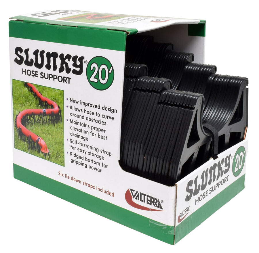 S2000 Valterra Slunky RV Drainage Hose Support, 20 ft., Black