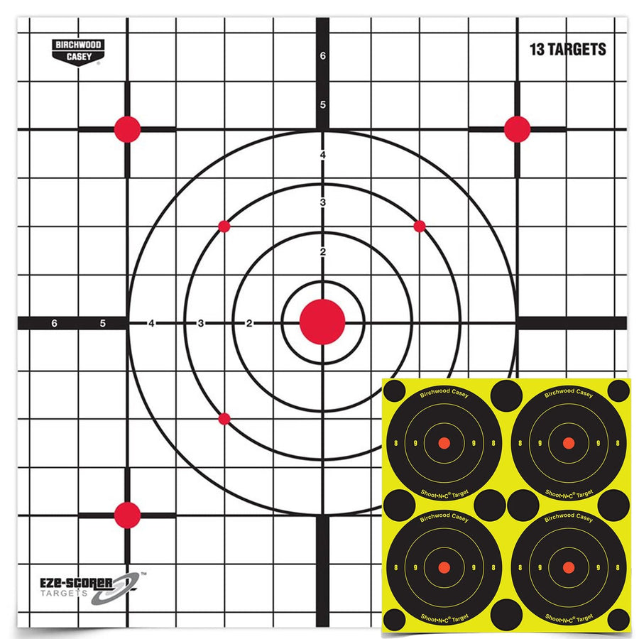 12" Birchwood Casey Plain Paper Target Sight-In