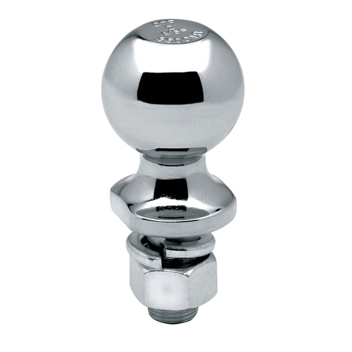 Chrome Tow Ready Hitch Ball - 2" x 3/4" x 2-3/8", 3,500 lbs.