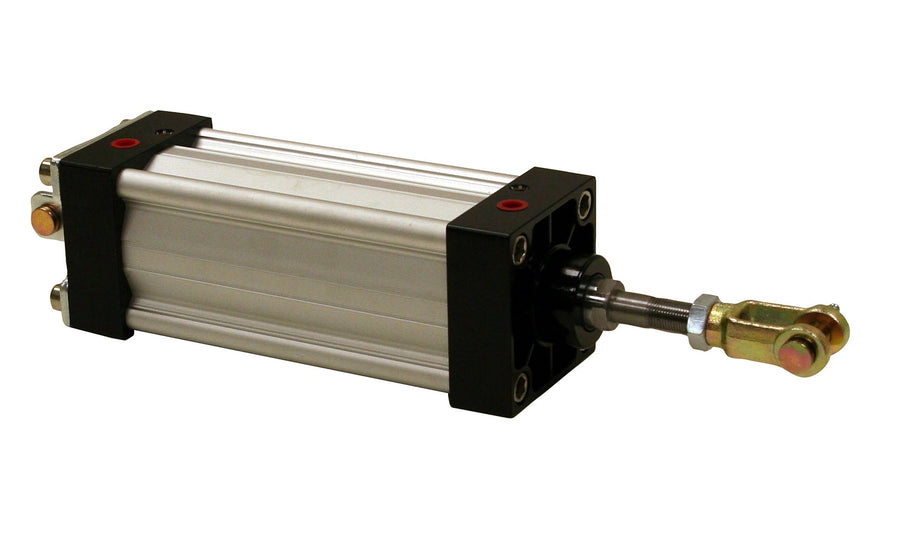 Tie Rod Style Cylinder-Clevis Mount-1.0 Rod X 8 Inch Stroke, Buyers Products TGC32508V Tailgate Cylinder, 3.25" Bore, Pneumatic Tailgate Applications For Dump Trucks