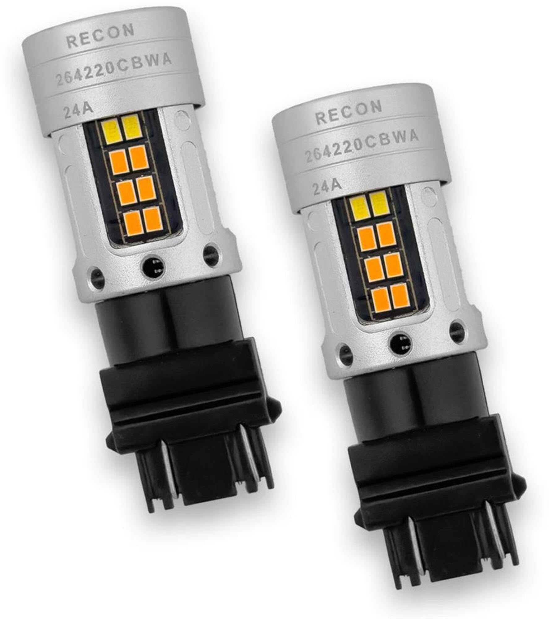 264220cbwa - Recon Truck Accessories - 3157 Dual Color 'switchback' Led Bu, (Each)