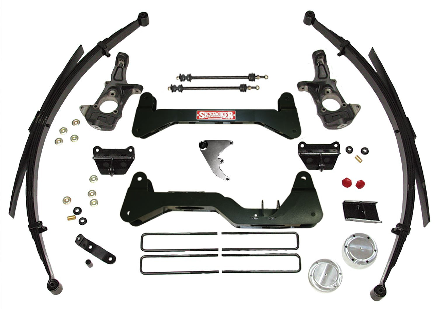 Skyjacker 6" Suspension Lift Kit C9661KS-NSP with Rear Springs for 1999-06 K1500 GM